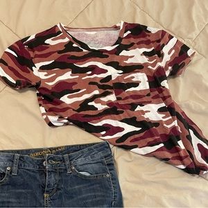 Arizona camo t-shit! Size XS!